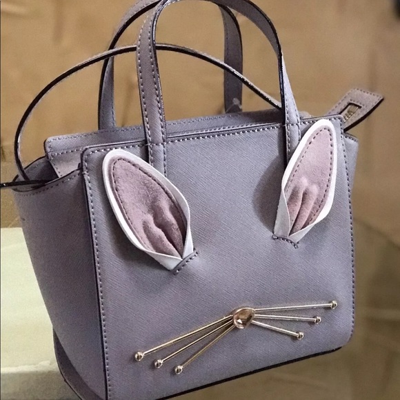 kate spade Handbags - Kate spade hop to It Bunny Rabbit Mini Leather Bag